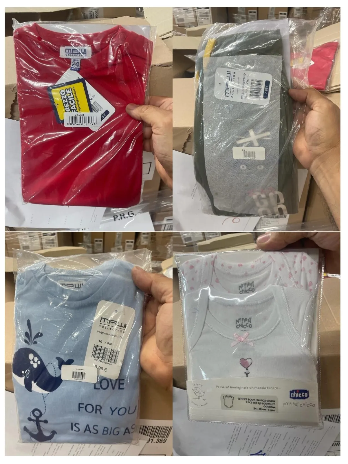 27.046 pcs.Mix European brands kids clothes Price: 1,95€.!!! Location Europe Dresses , pajamas , shoes, underwear, accessories , etc