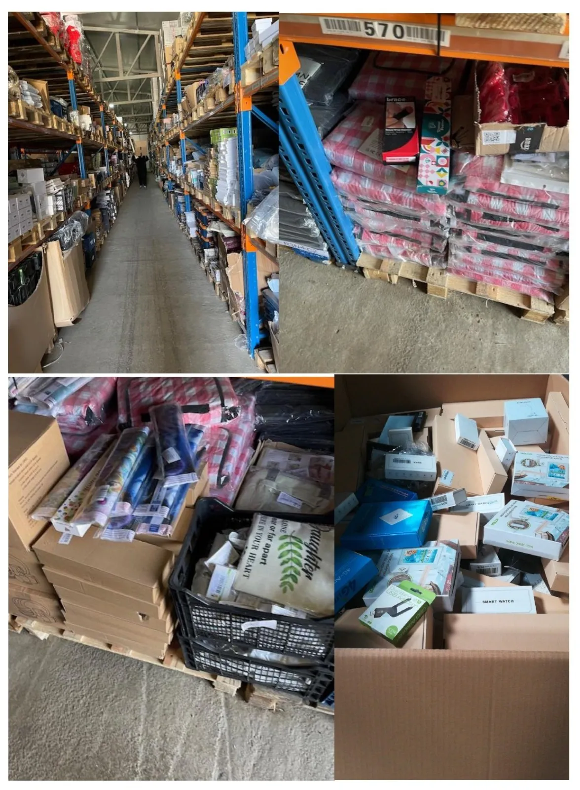 371,000 pcs. products across multiple categories – toys, homeware, furniture, electronics, seasonal goods, and more! Total Retail Price: 5.584.188€ Offer price: 558.500€.!!!!!! Location Europe